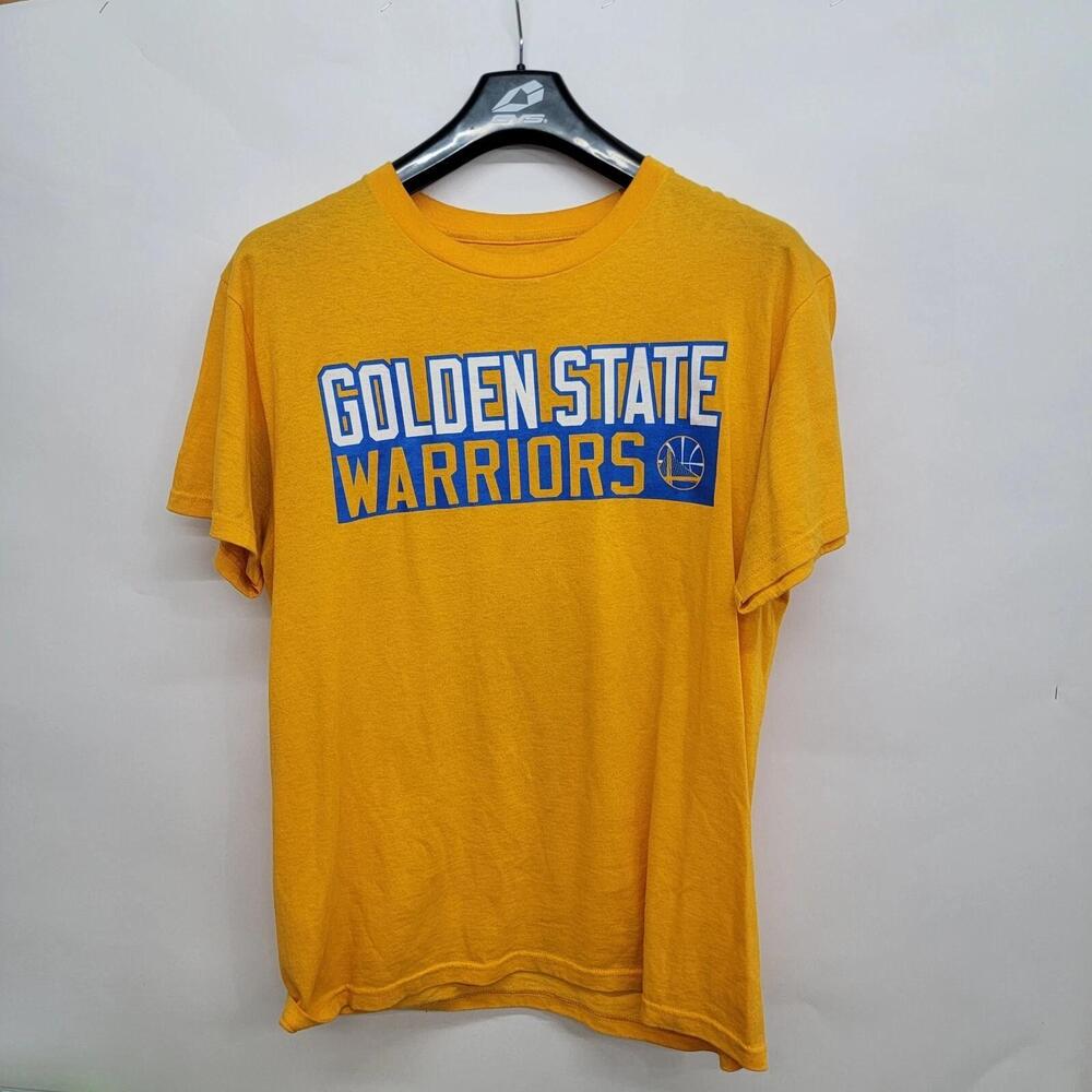 Stephen Curry Golden State Warriors 30 Nba Majestic Mens Medium Yellow T Shirt